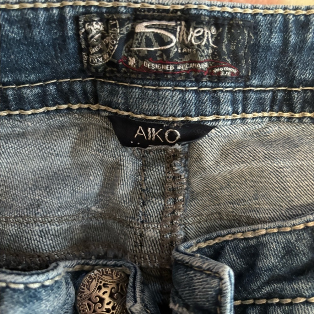 Silver Aiko Shorts